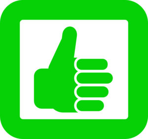 Green Thumbs Up Clipart - ClipArt Best