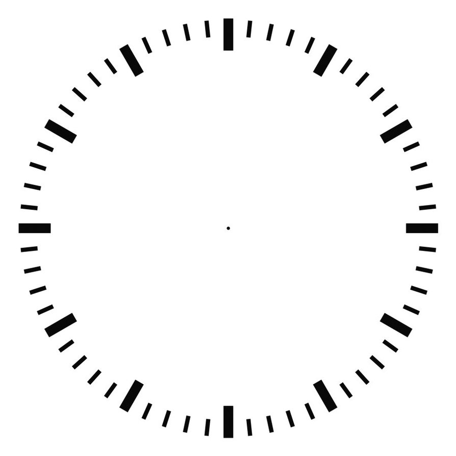 Printable Blank Clock Face - ClipArt Best