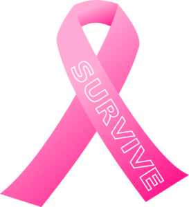 Survive Pink Ribbon Clip Art - vector clip art online ...