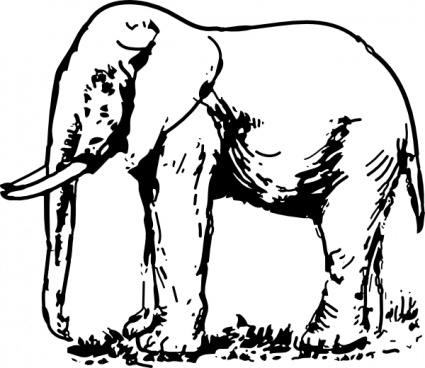 Clip Art Elephants