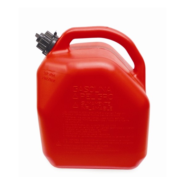 5 Gallon Plastic Gas Can (Red) - S/F Towing Supply & Service