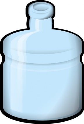 Jonata Water Bottle clip art vector, free vector graphics