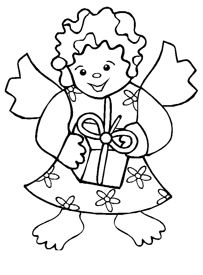 Coloring Pages Plus :: Angel Coloring Pages ...