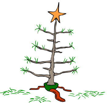 Clip Art Charlie Brown Christmas Tree - Free ...