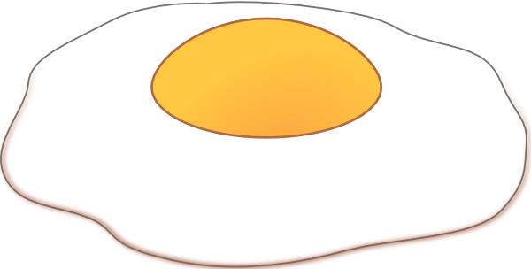 Sunny Side Up clip art Free Vector / 4Vector