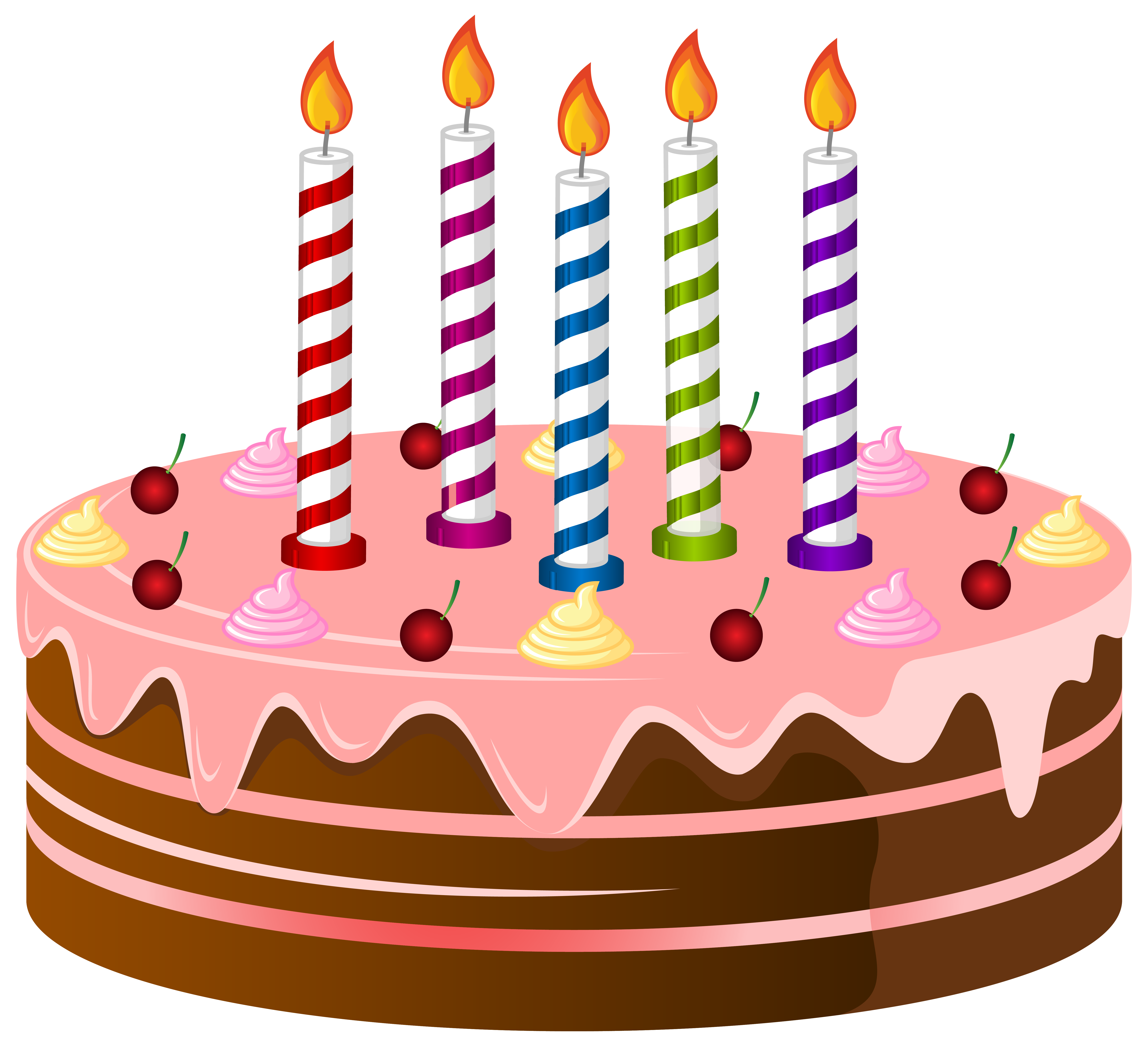 Free Clip Art Birthday Cake - Tumundografico