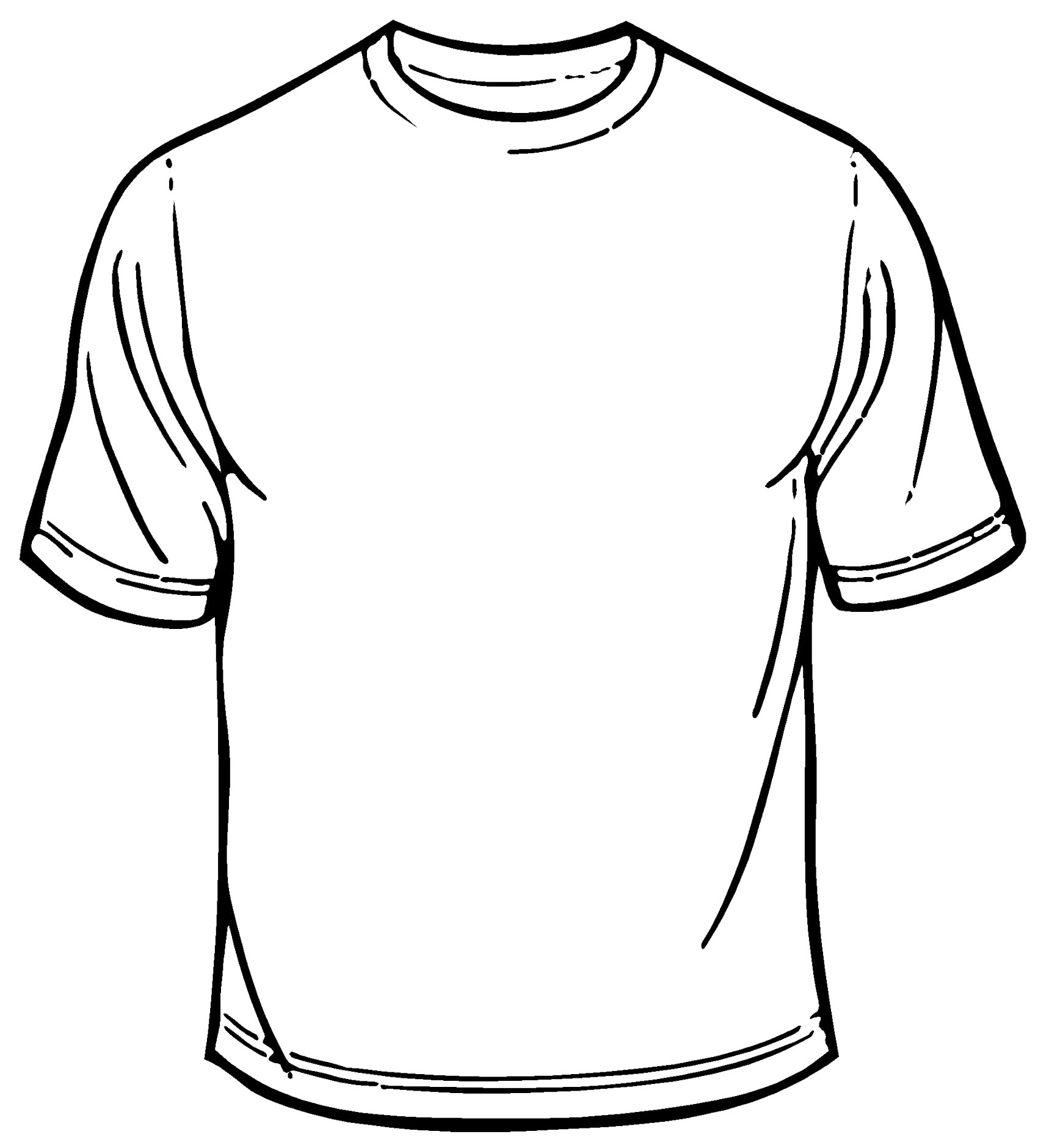 t-shirt-outline-template