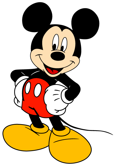 Mickey Mouse Clip Art Silhouette - Free Clipart Images