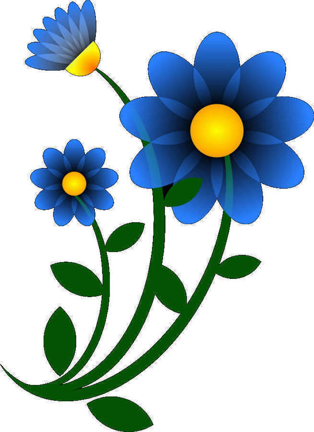 Flower Comic Clipart - Free to use Clip Art Resource