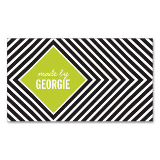 Black Diamonds Geometric Pattern Business Cards, 197 Black ...