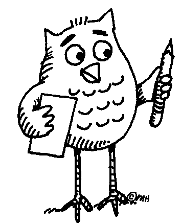 smart owl - Clip Art - Free Clipart Images