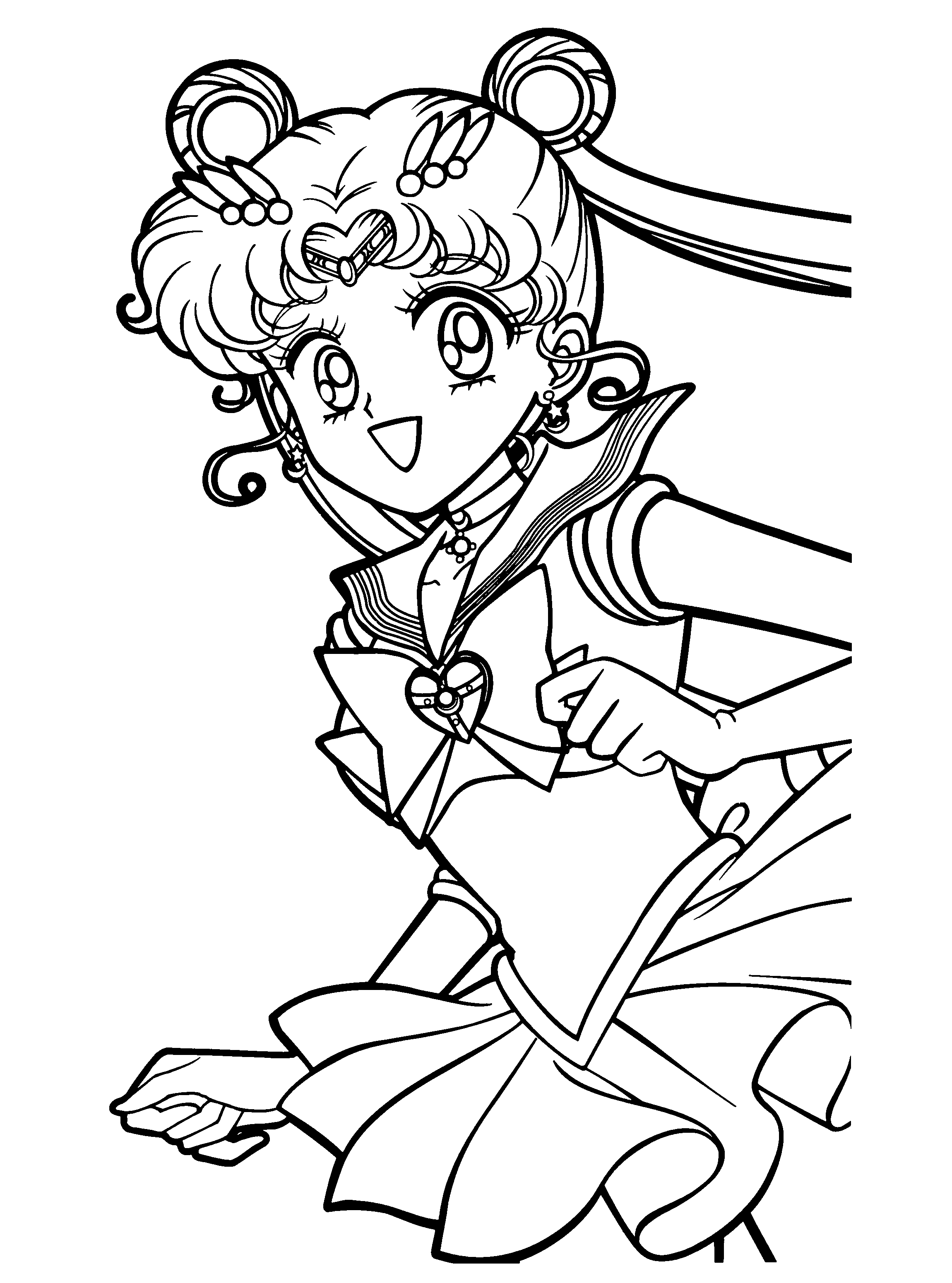 Sailormoon Coloring Pages - Coloringpages1001.com