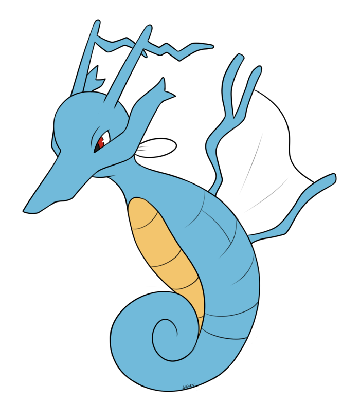 Kingdra: Kame's Water Pokemon Collab