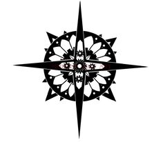 Compass tattoo