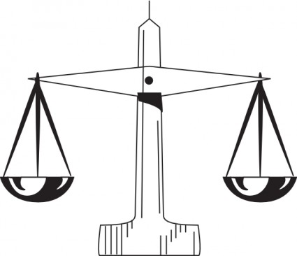 Scale Of Justice clip art Free vector in Open office drawing svg ...