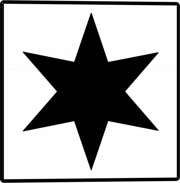 Black Star Clipart craft projects, Symbols Clipart - Clipartoons