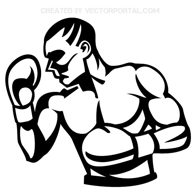 Boxing clipart free download