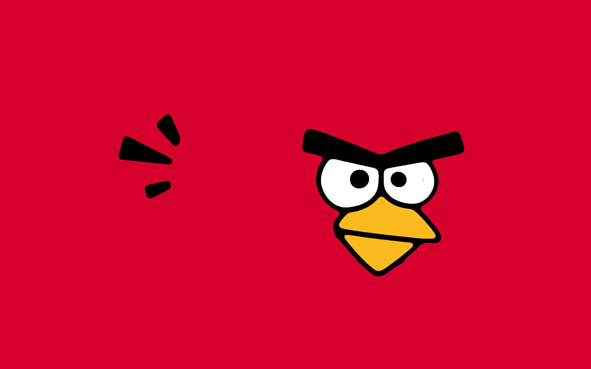 Angry Birds classic red bird face - 1920x1200 - Full HD 16/10 ...