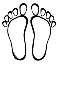 Feet clipart images