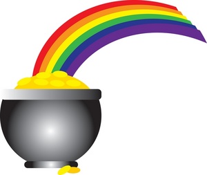 Animated pot of gold clipart