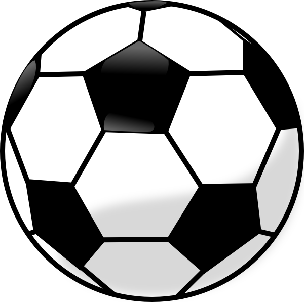 Soccer Ball Motion Clipart