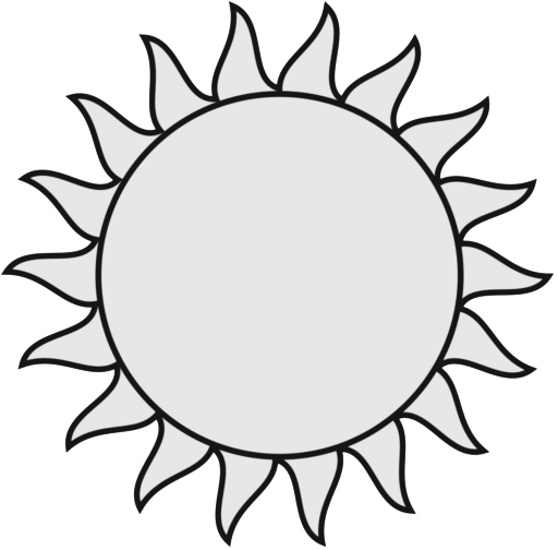 Black Sun Clipart