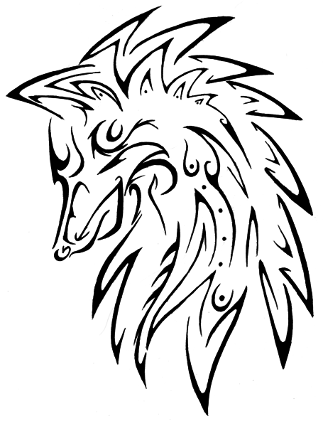 Amazing Wolf Drawing - ClipArt Best