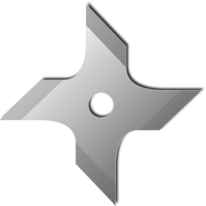 Clipart ninja star