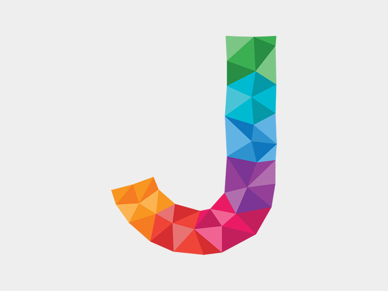 Animated Exploding Polygon Letter J - SVG and CSS by Jonathan Suh ...