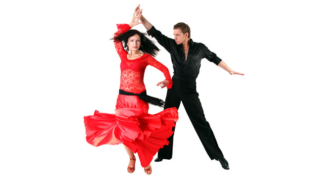 Lady Salsa Dance Clipart