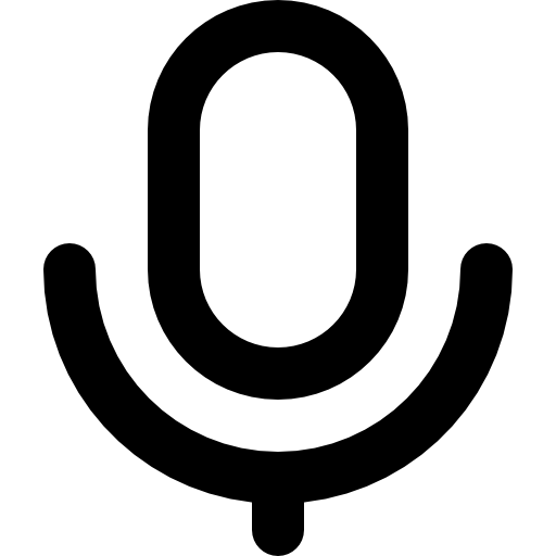 Audio, Microphones, Mics, mic, symbol, Just Icons, interface ...