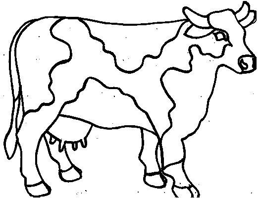 Cow Template - ClipArt Best