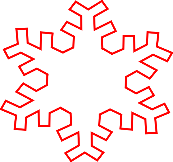 Snow Flake Outline | Free Download Clip Art | Free Clip Art | on ...