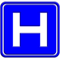 Hospital Street Map Symbol clipart image - ipharmd.net