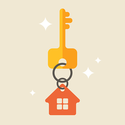 House Key Clip Art, Vector Images & Illustrations