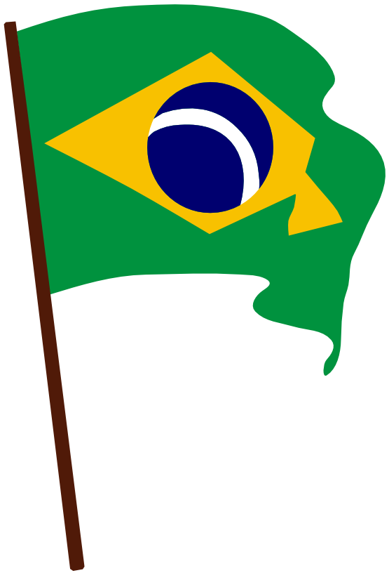 Brazil flag clip art - ClipartFox