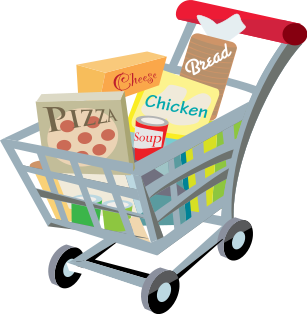 GROCERY TROLLEY - ClipArt Best