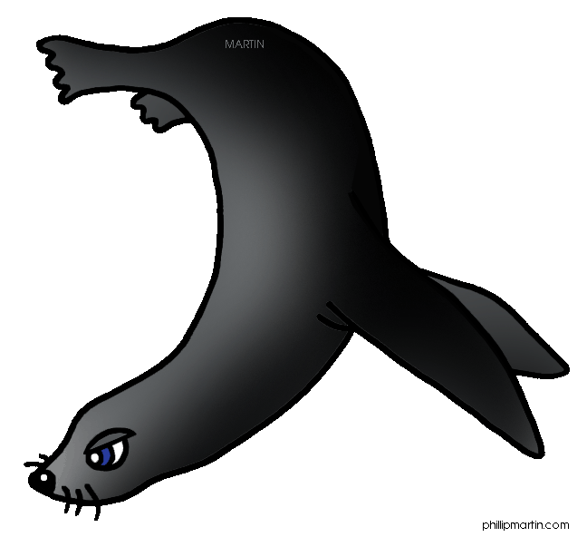 Sea Lion Clip Art Clip Art Library - vrogue.co