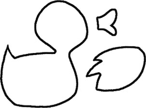 Duck Template | Free Download Clip Art | Free Clip Art | on ...