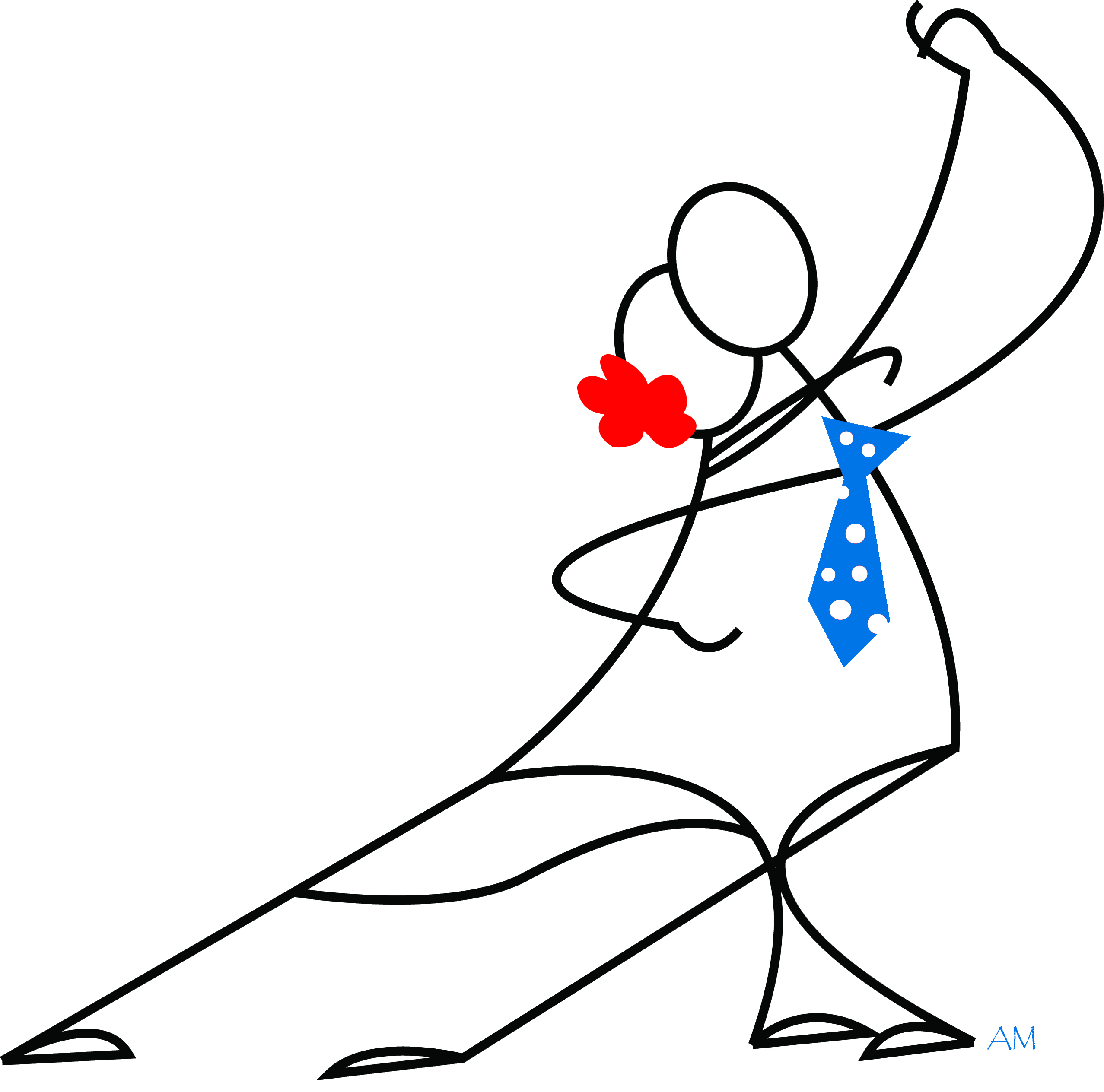 Dancing Stick Figure Clipart Best 