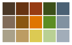 Earth tone color schemes, color combinations, color palettes for ...