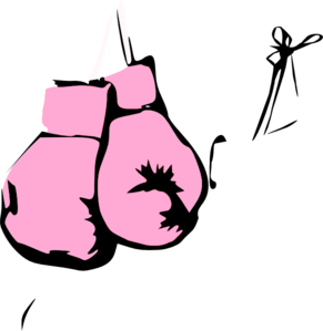 Pink Boxing Gloves Clip Art - vector clip art online ...