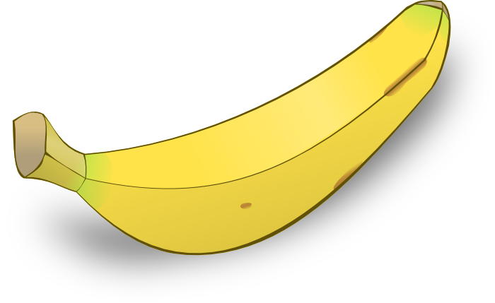 Fruit banana images in hd clipart image #12693