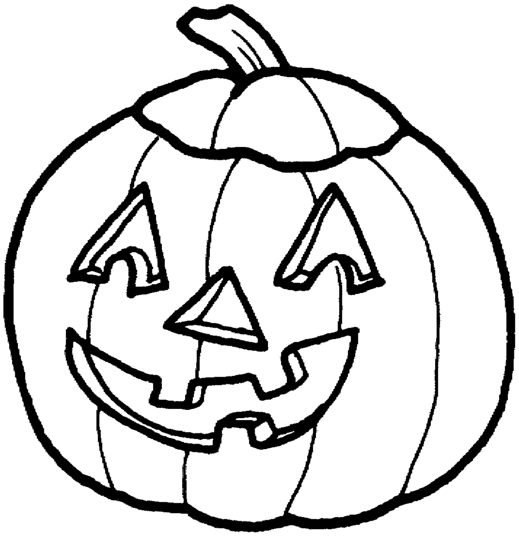 Pumpkin Line Drawing Clipart - Free to use Clip Art Resource