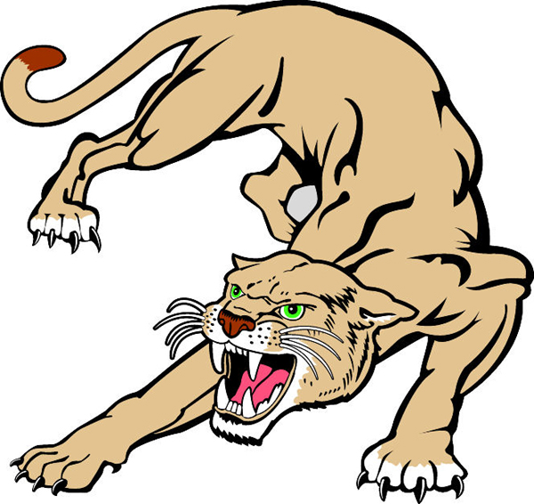 Cartoon Cougar Clipart - Cliparts and Others Art Inspiration