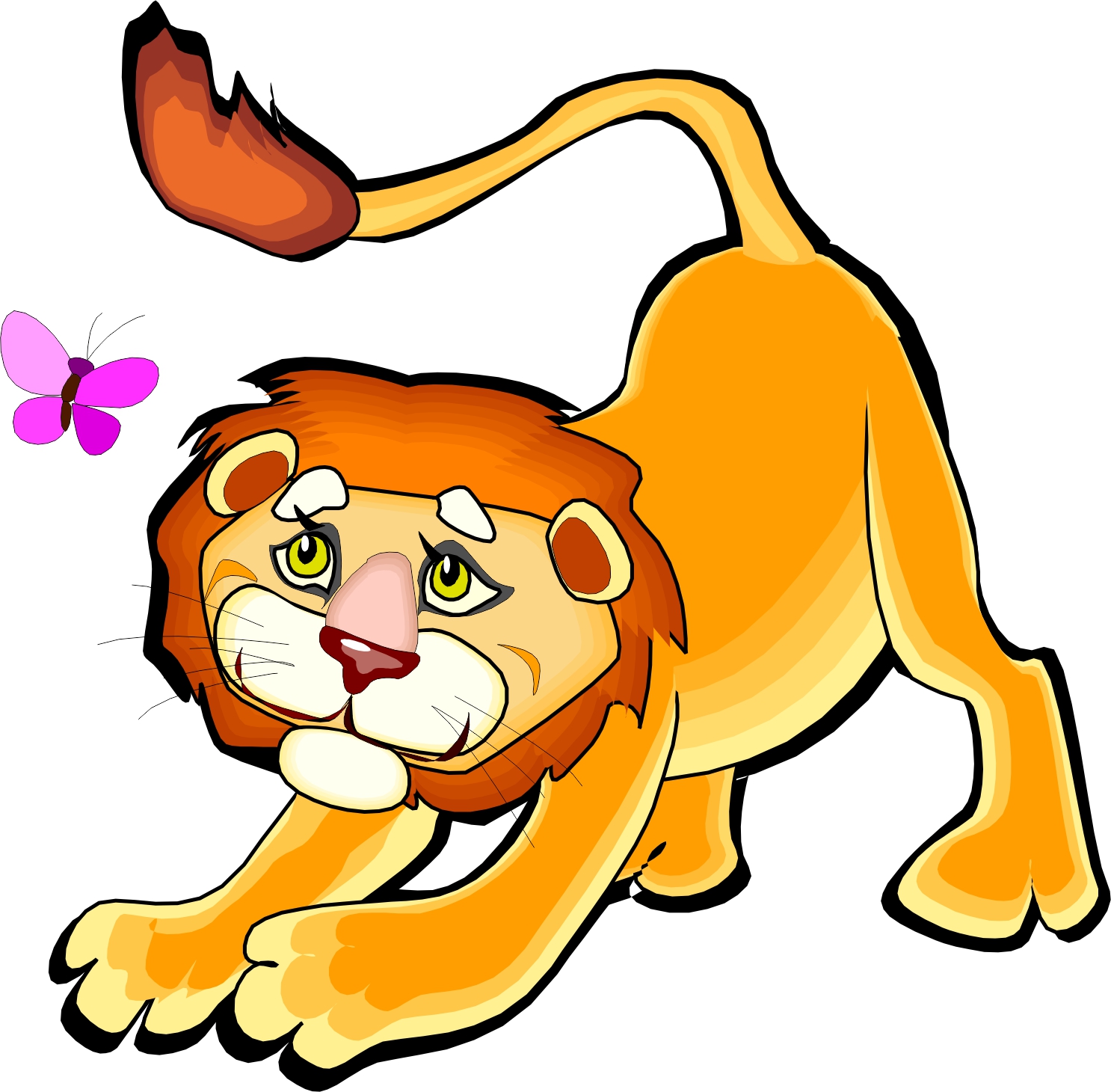 Cartoon Lion