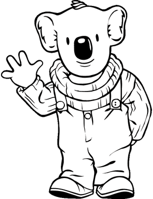 LAMINAS PARA COLOREAR - COLORING PAGES: Los Hermanos Koala para ...