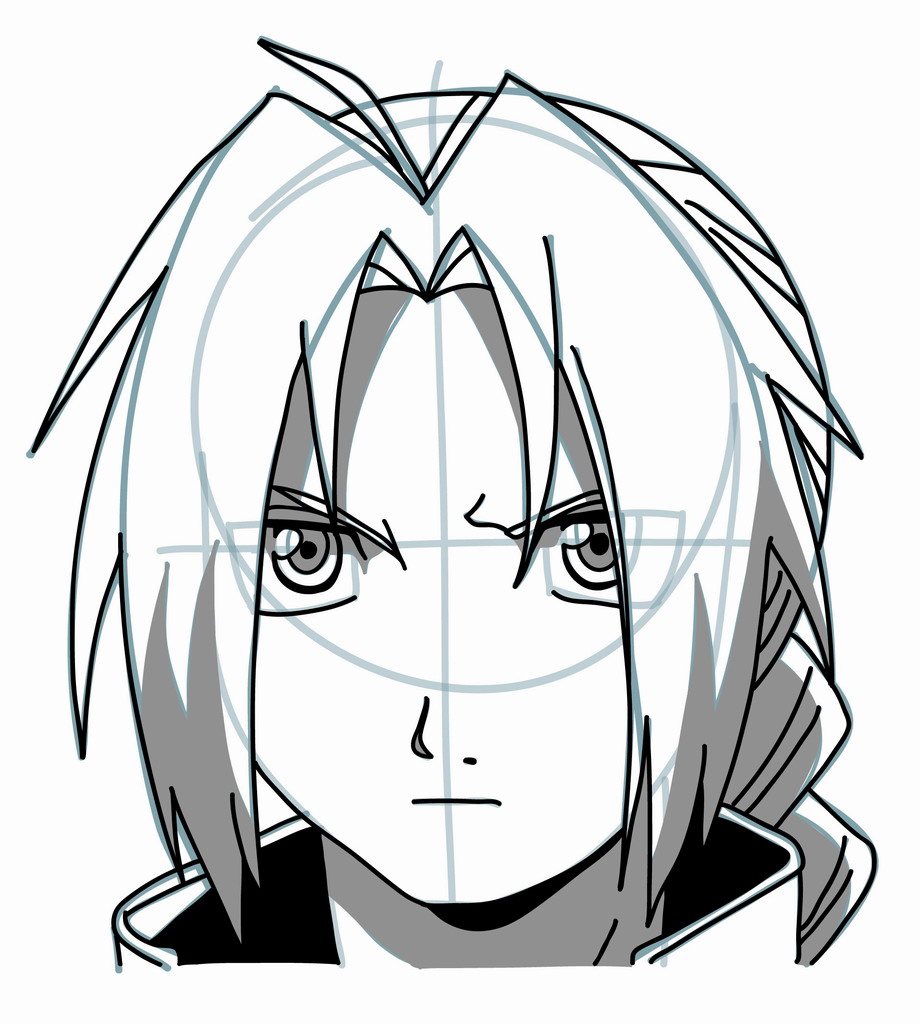 How to Draw Edward Elric from Fullmetal Alchemist | how to draw ...