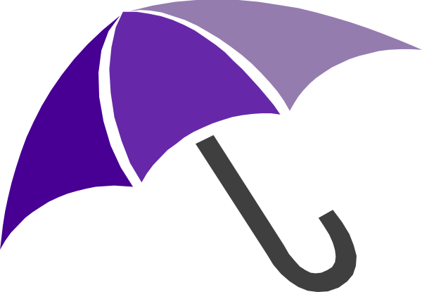 Purple Umbrella clip art - vector clip art online, royalty free ...