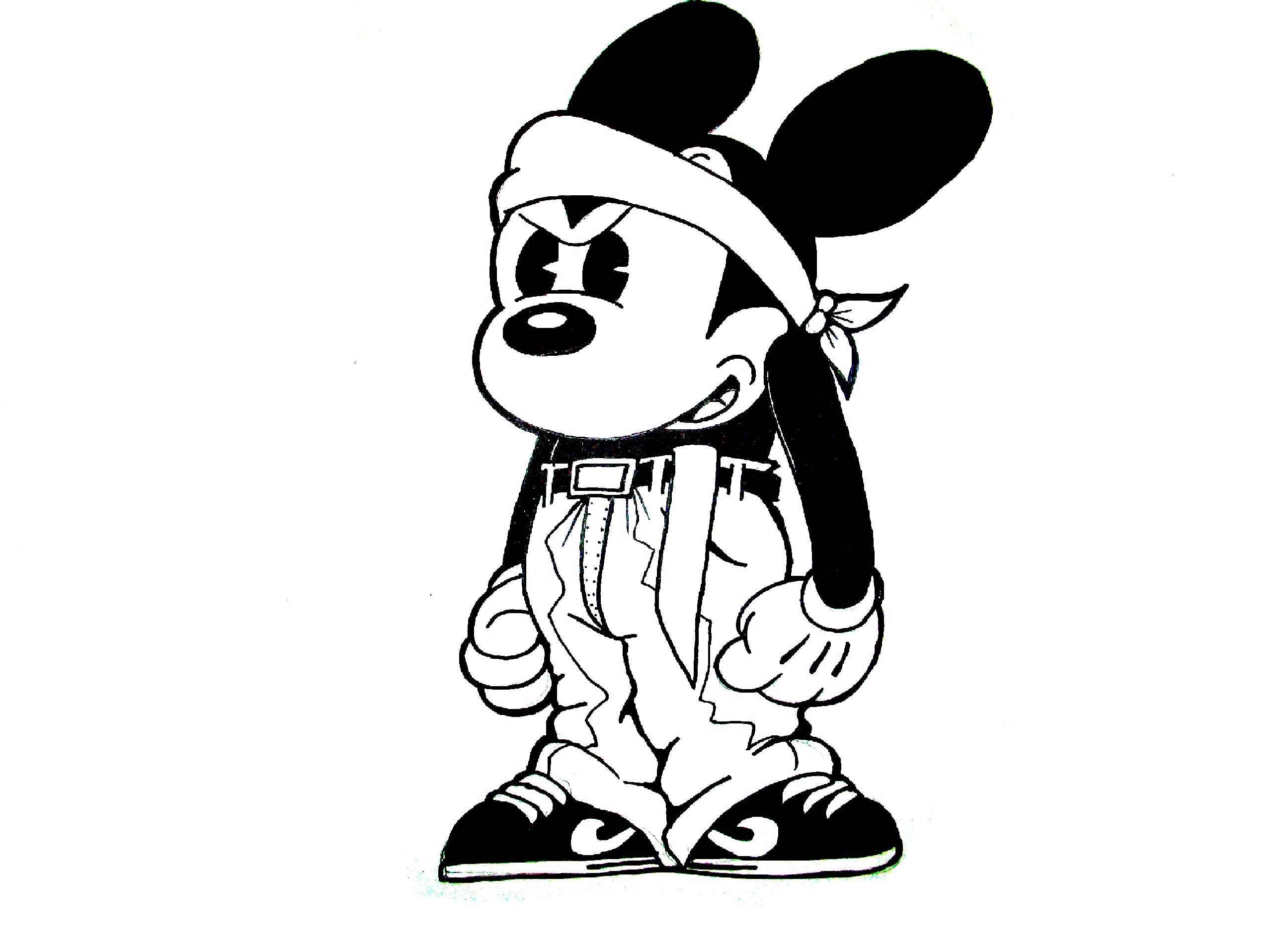 Speed Drawing - disney character - mickey mouse - YouTube